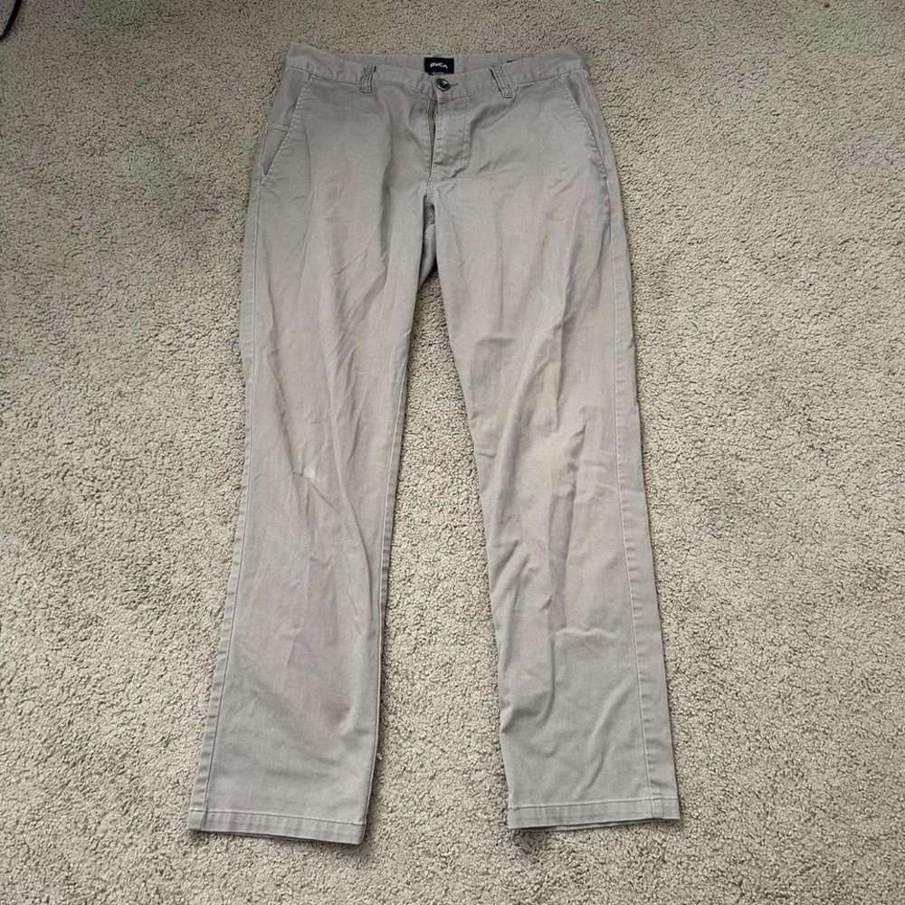 Vintage men's size 32 Tan RVCA chino pants